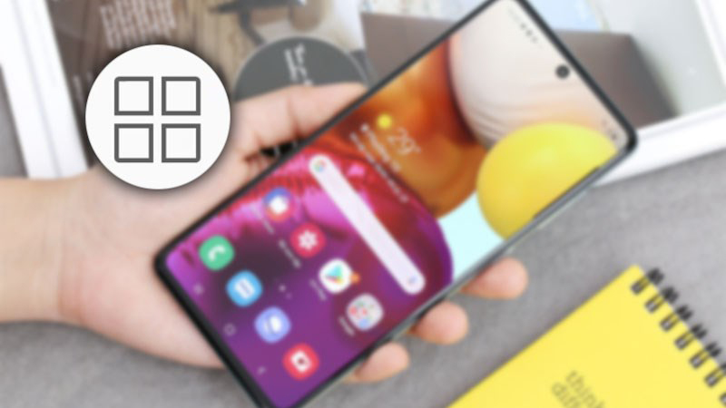 Bật home ảo trên samsung